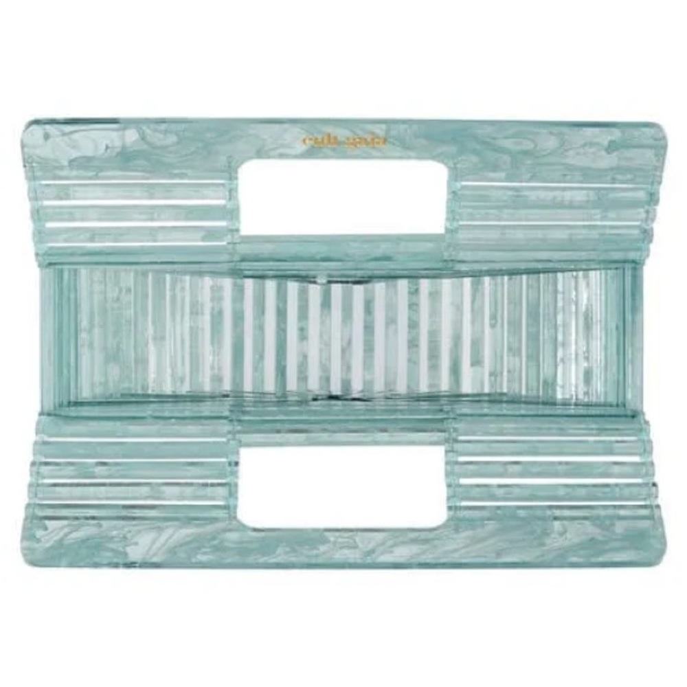NWT Cult Gaia Acrylic Ark Mini Tote Bag - Picture 2 of 6